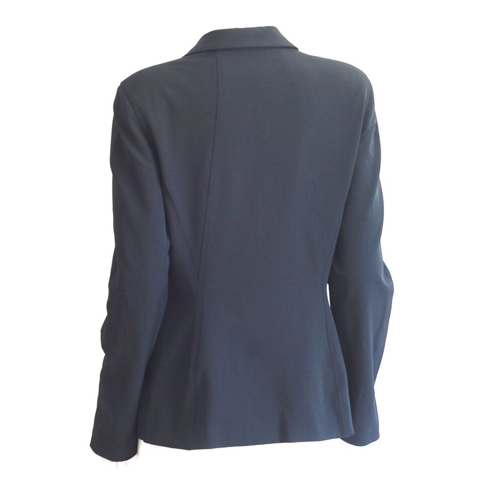 Claude Montana Black Blazer With Geometric Snap Buttons - Italy - Picture 4 of 6